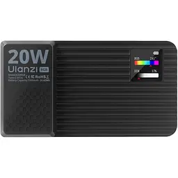 Накамерне світло Ulanzi K20 RGB L207 Black [157900] - мініатюра 3