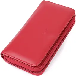 Місткий жіночий гаманець з натуральної шкіри Tony Perotti 20902_1 (1192 rosso) червоний