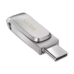 Флеш накопичувач USB 512Gb SanDisk Ultra Dual Luxe, Silver, Type-C / USB 3.2 Gen 1, до 400 МБ/с (SDDDC4-512G-GAM46) - мініатюра 3