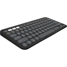 Клавіатура Logitech K380s Pebble Keys 2 Bluetooth Graphite (920-011851) [96063] - мініатюра 2