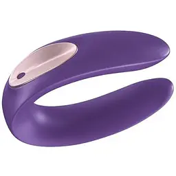 Вібратор для пар Satisfyer Double Plus Remote з пультом дистанційного керування та двома моторчиками - мініатюра 3