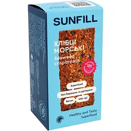 Хлібці Sunfill Морські 100 г (763591) - мініатюра 2