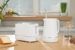 Електрочайник Ardesto Timeless Elegance Otter 1.7 л білий матовий (EKL-450W) - мініатюра 2