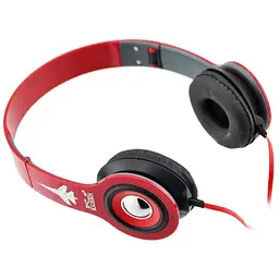 Навушники накладні Kusen KS-611 ExtraBass червоні навушники з мікрофоном