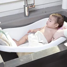 Дитяча ванночка 3 в 1 Ingenuity Comfy Clean біла (17138) - мініатюра 4