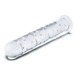 Фалоімітатор Glas Extra Large 25 см (прозорий) - мініатюра 10