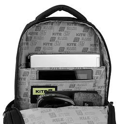 Рюкзак для старшої школи Kite Education teens 2578L Fearless Чорний (K26-2578L) - мініатюра 14