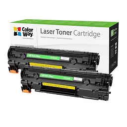Лазерний картридж ColorWay для HP (CE285A/CANON 725) Universal DUAL PACK (CW-H285FM)