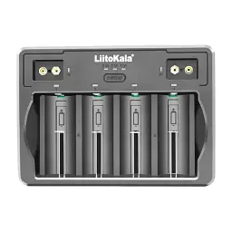 Зарядний пристрій для акумуляторів Liitokala 4 Slots, Ni-MH/Ni-CdAA,AAA,C, Li-ion/IMR32650,21700,18650 (Lii-D4)