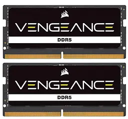 Модуль пам'яті Corsair DDR5 32GB (2x16) SODIMM 5600MHz VENGEANCE (CMSX32GX5M2A5600C48)