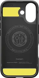 Чохол Spigen для iPhone 17, Rugged Armor MagFit, Matte Black teh0019358 - мініатюра 3