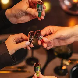 Шоколадні пляшечки з коктейлями Anthon Berg Chocolate Cocktail Liqueurs 8шт, 125г - мініатюра 6