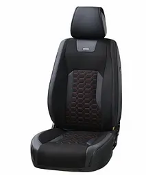 Накидки для сидінь Beltex Montana 3D Комплект Алькантара Чорно-Червона нитка - мініатюра 3