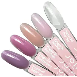 Гель-жуйка для моделювання Polygum Gel Joia vegan Baby Pink 50 мл - мініатюра 6