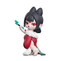 Коллекционная фигурка 10/10 Toys TNT Anita Mountains and Seas Have Spirits Mystery Box (ANM-AEXA) - миниатюра 3