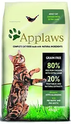 Сухий корм для котів Applaws Adult Cat Chicken with Lamb 400 г (AL-1419)