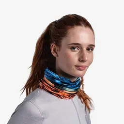 Шарф-труба Buff Coolnet UV+ Edur Multi Синій-Помаранчевий - мініатюра 2