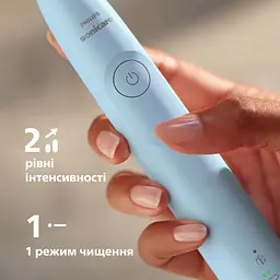Електрична зубна щітка Philips Sonicare HX7106/01 серії 5300 біло-блакитна - мініатюра 7