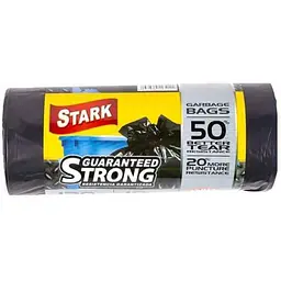 Пакети для смiття Stark 160л міцні 10шт Чорні