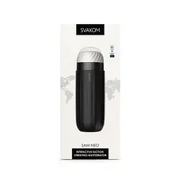 Смарт-мастурбатор з вібрацією та посмоктуванням Svakom Sam Neo SVAKOM SO5098 91961