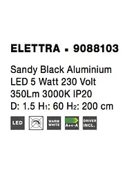 Підвіс Nova Luce Elettra 9088103 - мініатюра 9