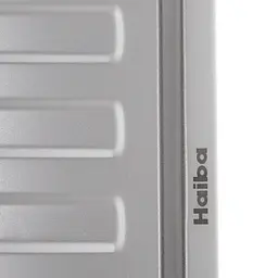 Кухонна мийка Haiba 78x50 Armonia satin HB0650, Нержавіюча сталь - мініатюра 2