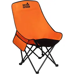 Стілець розкладаний Skif Outdoor Cushy Помаранчевий/чорний