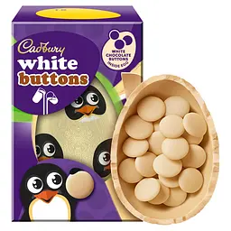 Яйце шоколадне Cadbury White Buttons 98 г