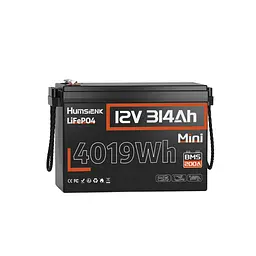 Акумулятор Humsienk HS12V314AH200MINI-UA LiFePO4 12 В 314 А·год з BMS 200 А