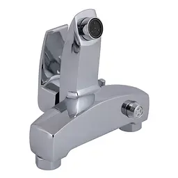 Змішувач для ванни Qtap Swan Eco (з душовим гарнітуром) QTSWA259CRM45534 Chrome - мініатюра 4