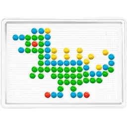 Мозаїка ТехноК №5 пластик 4 кольори 240 фішек 3374TXK - мініатюра 5