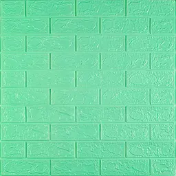 3D панель самоклеюча цегла М'ята 700х770х3мм (012-3) SW-00000233