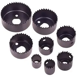 Набір корончастих фрез по дереву Alloid Building Tools 11 шт. (HS-1964)