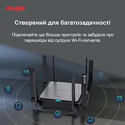 Бездротовий роутер - маршрутизатор Ruijie Reyee RG-EW3200GX PRO - мініатюра 4