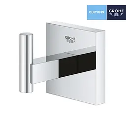 Гачок для ванної кімнати Grohe QuickFix Start 40961000, Хром - мініатюра 3