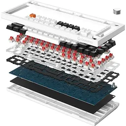 Клавіатура GamePro MK160W Red Switch White [121464] - мініатюра 8