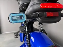 Електровелосипед EVOBIKE Nova S 500W 48V 12Ah з 2 сидіннями, корзиною та поворотниками, простий і надійний, для міста і села, синього кольору - мініатюра 15