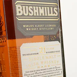 Віскі Bushmills Single Malt Irish Whiskey 21 YO 40% 0.7 л - мініатюра 4