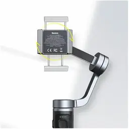 Ручний стабілізатор Baseus Control Smartphone Handheld Folding Gimbal Stabilizer (SUYT-D0G) - мініатюра 3