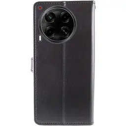 Шкіряний чохол-книжка GETMAN Gallant (PU) для TECNO Camon 30 (CL6) Чорний - мініатюра 5