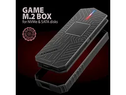 Кишеня для накопичувача AXAGON Game Box (EEM2-GAM) - мініатюра 2