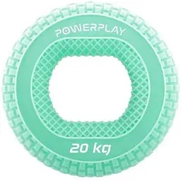 Еспандер кістьовий PowerPlay силіконовий PP-4333 Hand Grip Medium 20 кг Зелений (PP_4333_Green_20kg)
