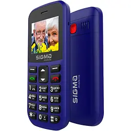 Мобільний телефон Sigma mobile Comfort 50 Easy Blue (4827798585238) UA-UCRF [131383] - мініатюра 3