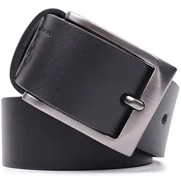Шкіряний чоловічий ремінь GRANDE PELLE 3,4х120 см acs0026883 - мініатюра 6
