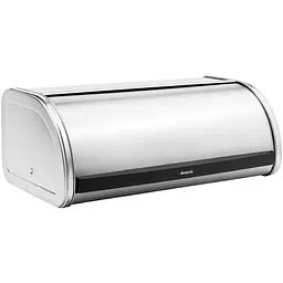 Хлібниця Brabantia Roll Top Bread Bin 17.3x44.5x26.2 см срібляста (348921) - мініатюра 2
