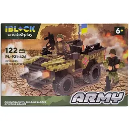 Конструктор дитячий Армія, 4 види (Вигляд 4) IBLOCK 14х23х4,5 см det0013277 - мініатюра 2