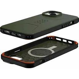 Оригінальний протиударний чохол UAG Civilian Magsafe для iPhone 15 Plus/14 Plus Olive 114037117272 - мініатюра 3