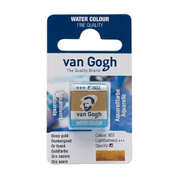 Фарба акварельна Van Gogh (803) Темне золото кювета Royal Talens (8712079419592)