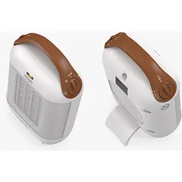 Тепловентилятор DeLonghi HFX 30 C18 IW керамічний (114571000) - мініатюра 11