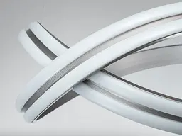 Підвісна LED люстра Romin Diasha 115Вт коричнева 19м² - мініатюра 4